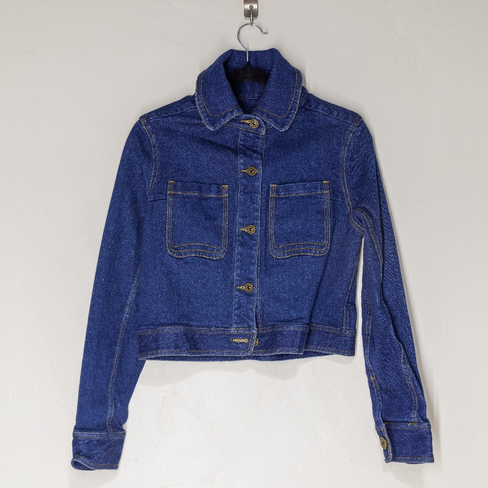 Magali Pascal Cropped Denim Jacket